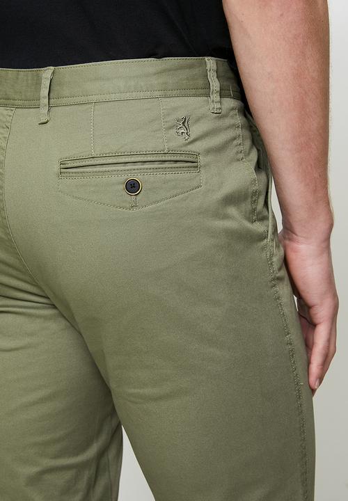 Pringle of Scotland - Pringle Jorge Tailored Smart Pant - Fatigue
