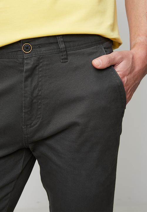 Pringle of Scotland - Pringle Jorge Tailored Smart Pant - Charcoal
