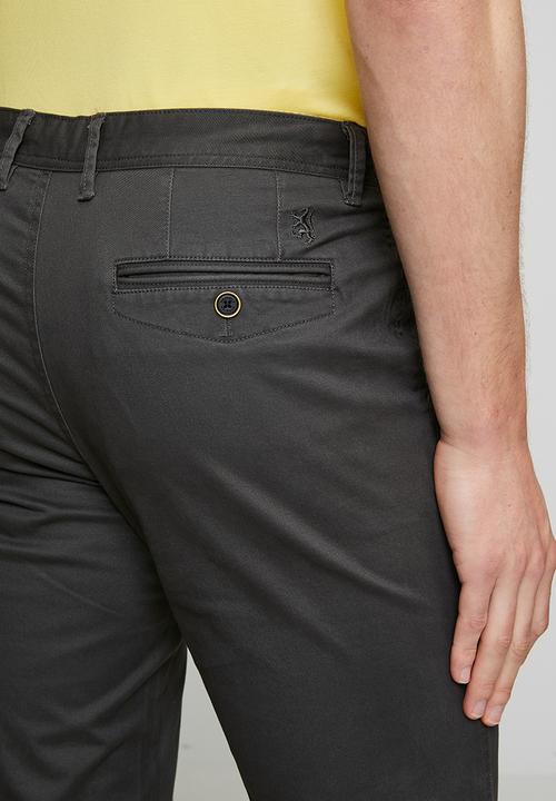 Pringle of Scotland - Pringle Jorge Tailored Smart Pant - Charcoal