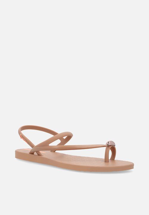 Ipanema - Glam ring sandal - brown rose
