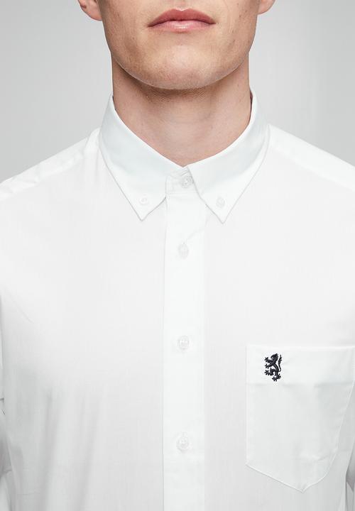 Pringle of Scotland - Pringle Jacob Long Sleeve Classic Stretch Shirt - White
