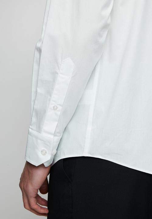 Pringle of Scotland - Pringle Jacob Long Sleeve Classic Stretch Shirt - White
