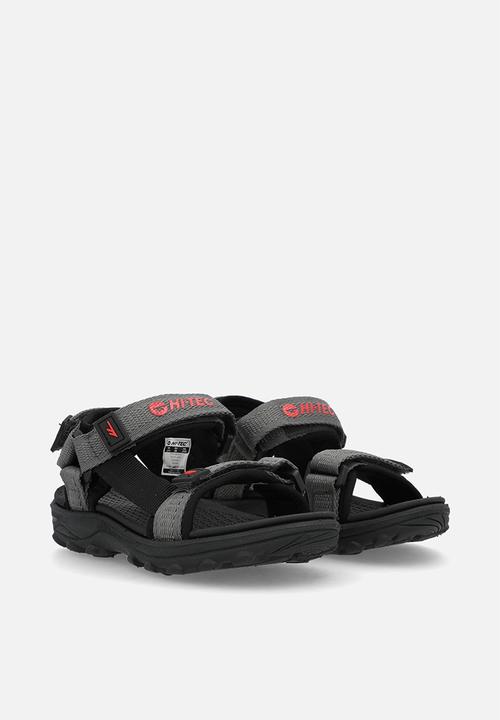 Hi-Tec - Tahiti junior - black/true red