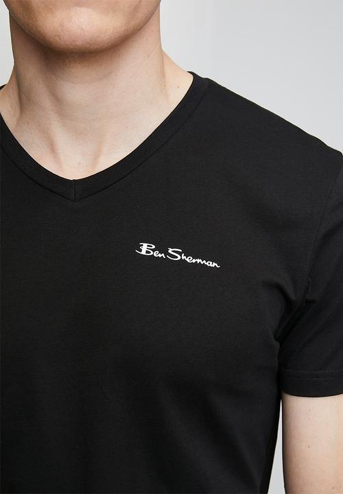 Ben Sherman - Essential Vn Short sleeve Tee Shirt - Black