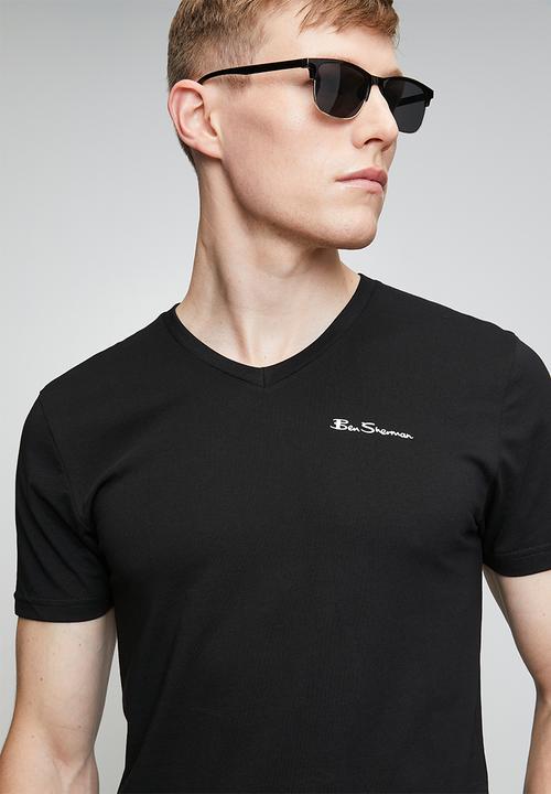 Ben Sherman - Essential Vn Short sleeve Tee Shirt - Black