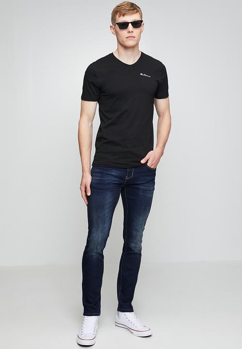 Ben Sherman - Essential Vn Short sleeve Tee Shirt - Black