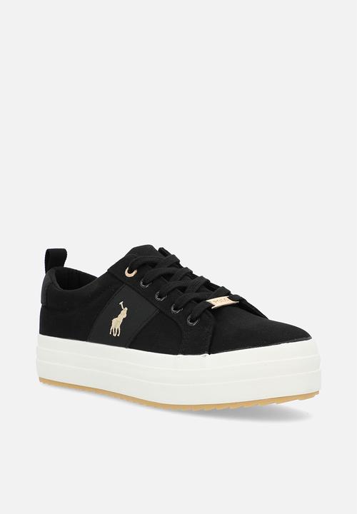 POLO - Canvas sneaker - black