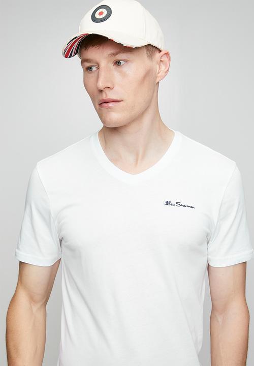 Ben Sherman - Essential Vn Short sleeve Tee Shirt - White
