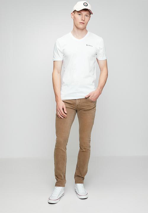 Ben Sherman - Essential Vn Short sleeve Tee Shirt - White