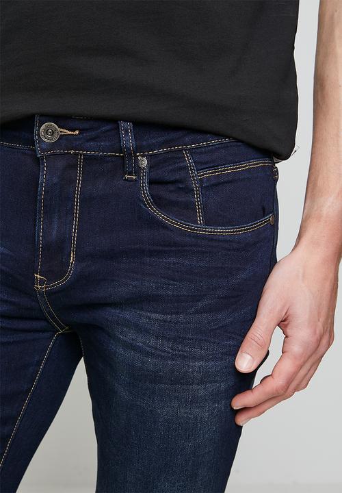 Ben Sherman - Slim Fit Enzyme Wash Denim - Dark Blue