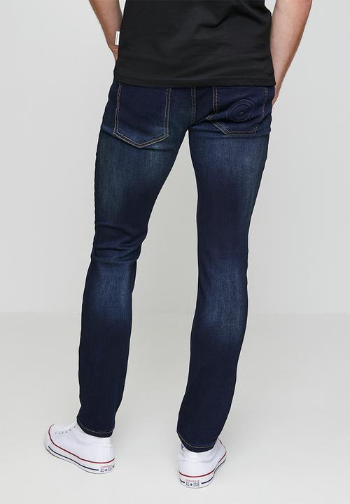 Ben Sherman - Slim Fit Enzyme Wash Denim - Dark Blue