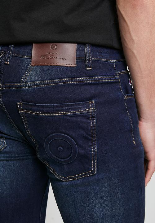 Ben Sherman - Slim Fit Enzyme Wash Denim - Dark Blue