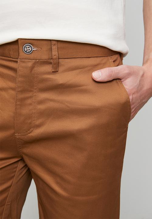 Ben Sherman - Bs Chino Shorts - Walnut