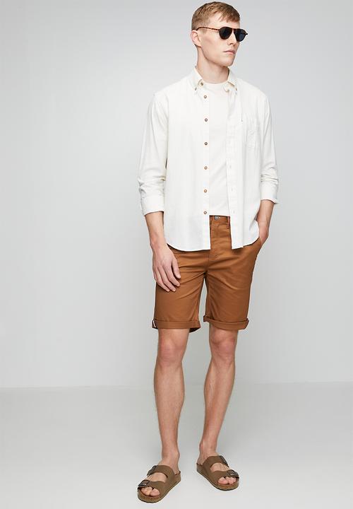 Ben Sherman - Bs Chino Shorts - Walnut