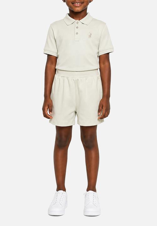 POLO - Girls Madison Short - Cool Sage