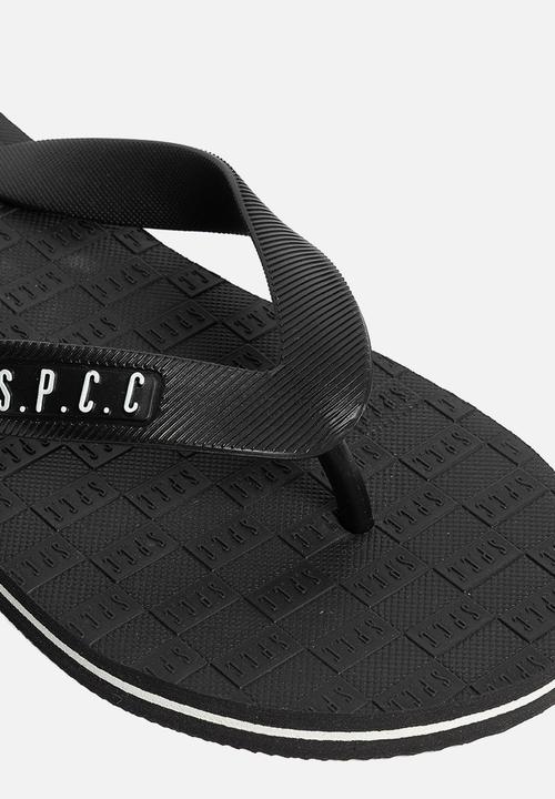 S.P.C.C - Nero Flip Flops  - Black