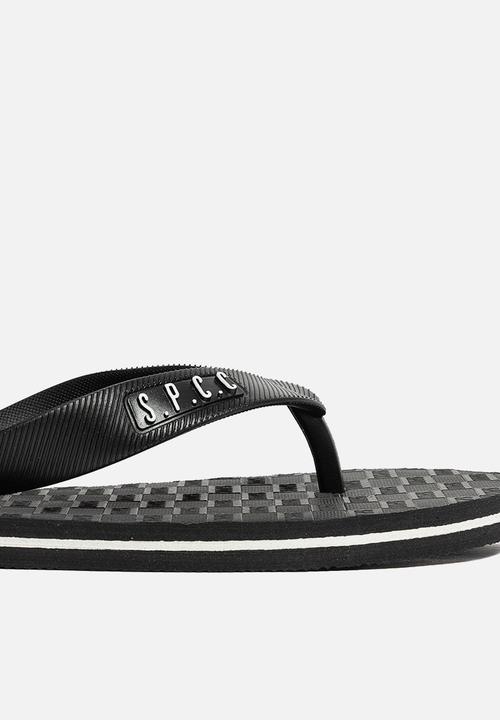 S.P.C.C - Nero Flip Flops  - Black