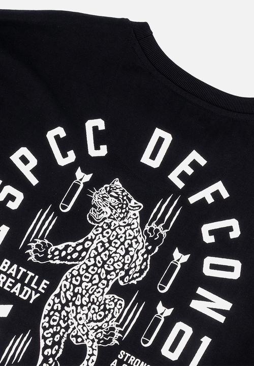 S.P.C.C - DEFCON Madra Tee  - Black