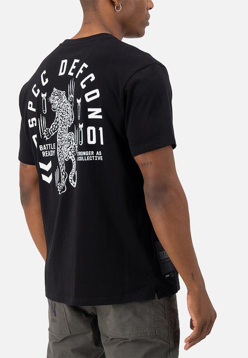 S.P.C.C - DEFCON Madra Tee  - Black