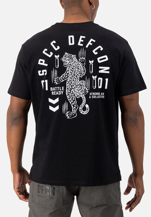 S.P.C.C - DEFCON Madra Tee  - Black