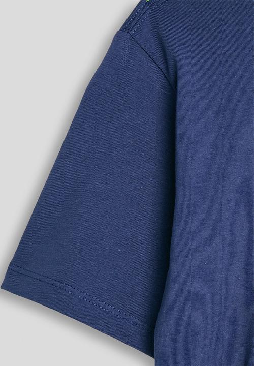 Cotton On - Essential Short Sleeve Graphic Tee - Denim Navy/All Bowed Up
