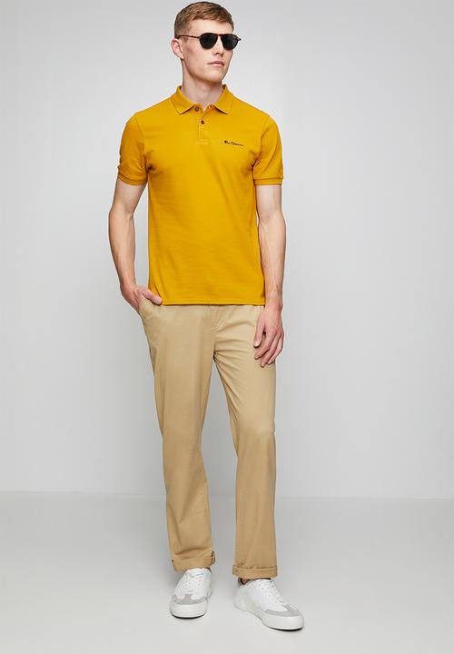 Ben Sherman - Ben Polo S/S - Dijon
