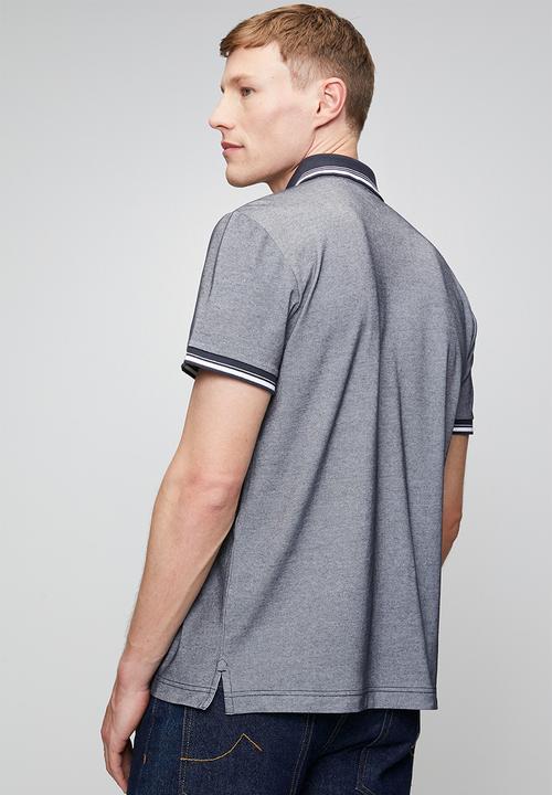 Ben Sherman - Badge Polo Ss - navy 