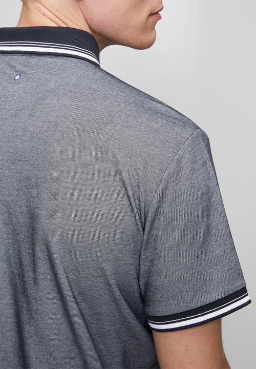 Ben Sherman - Badge Polo Ss - navy 