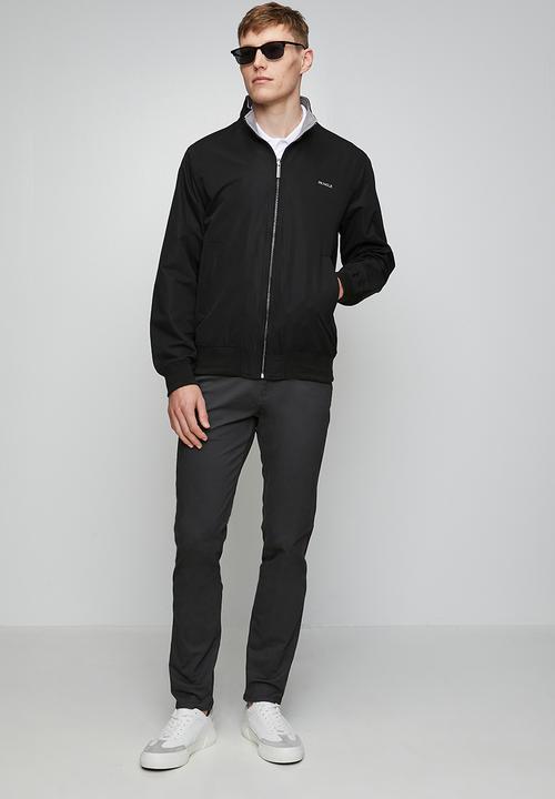 Pringle of Scotland - Larry Ultra-lightweight, 2-in-1 Reversible Jacket - Black/Grey