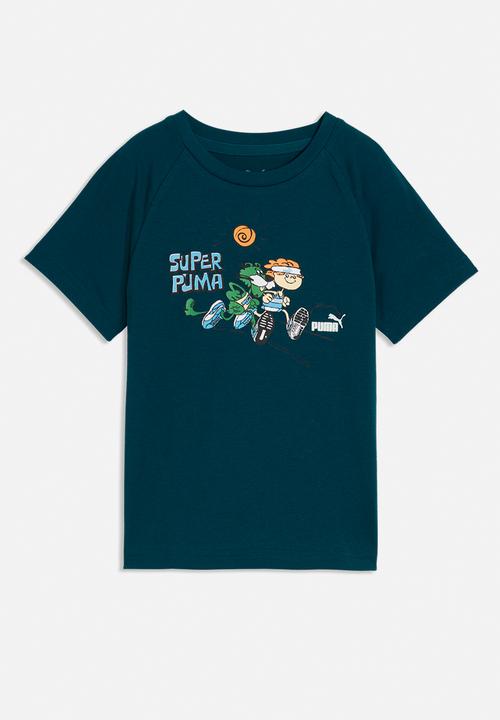 PUMA - Super Puma Tee Ps - Midnight Petrol