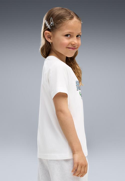 PUMA - Super Puma Tee Ps - Puma White