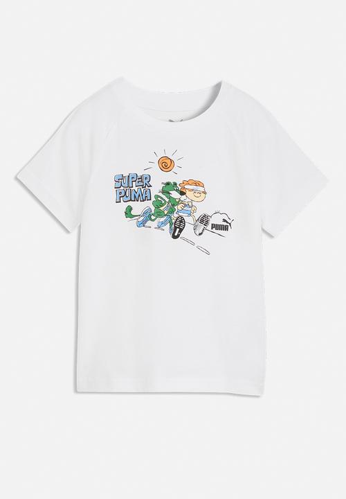 PUMA - Super Puma Tee Ps - Puma White