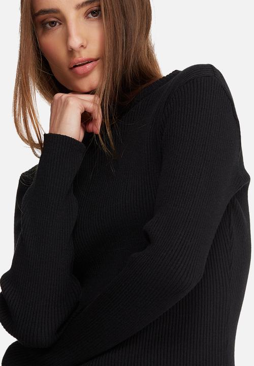 dailyfriday - Ribbed knitwear dress