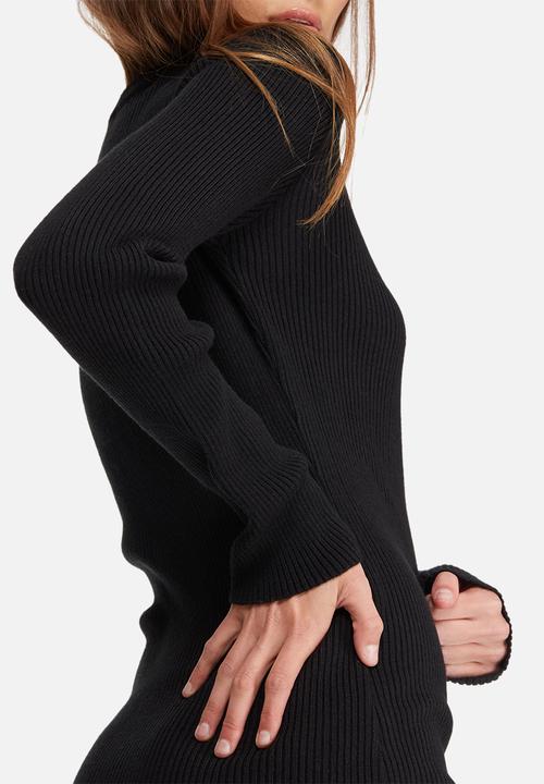 dailyfriday - Ribbed knitwear dress