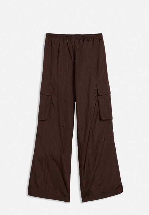 PUMA - T7 Midnight Shadow Relaxed Woven Cargo Pants G - Chocolate Fondue