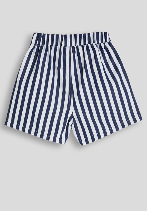 Pop Candy - Striped regular fit shorts - navy
