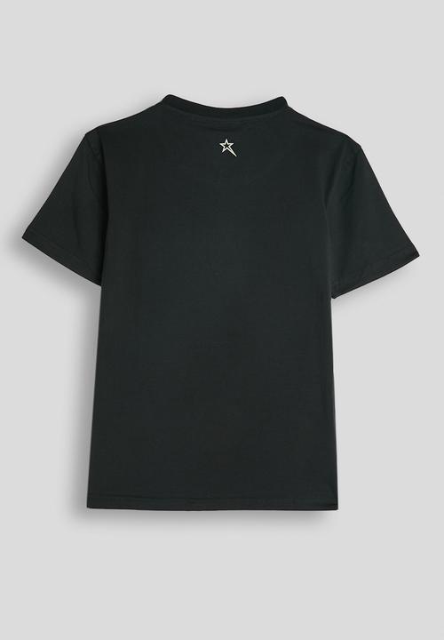 SOVIET - Boys Short sleeve Crew Neck Tee - Black
