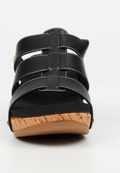 Butterfly Feet - Dido 7 mule sandal - black
