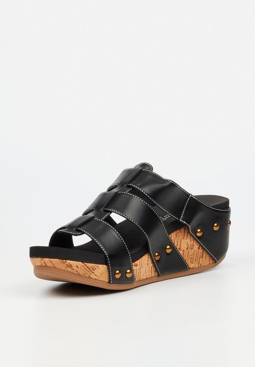 Butterfly Feet - Dido 7 mule sandal - black