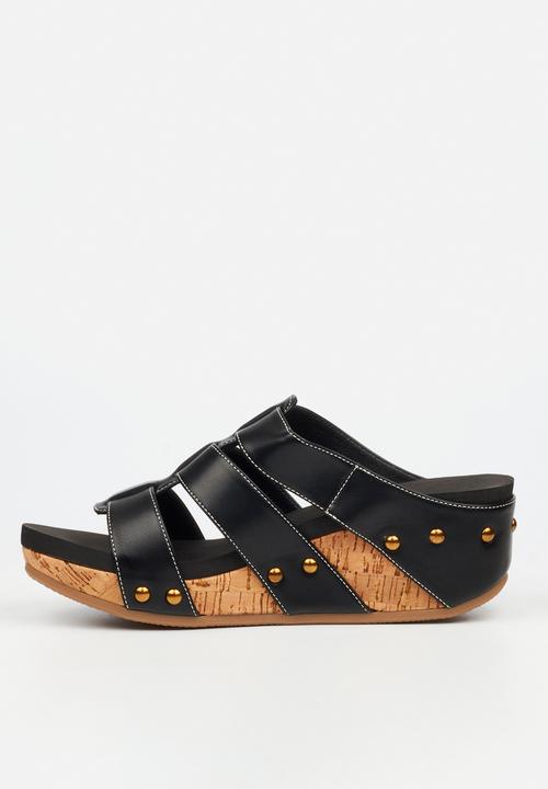 Butterfly Feet - Dido 7 mule sandal - black