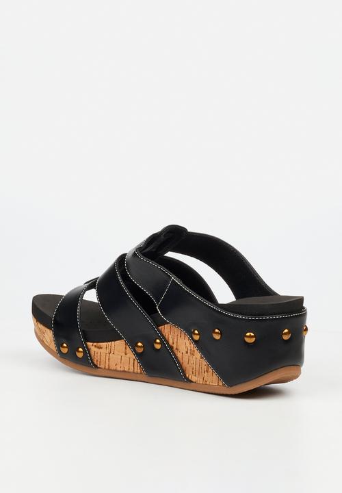 Butterfly Feet - Dido 7 mule sandal - black
