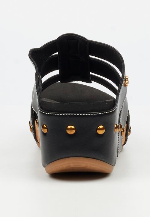 Butterfly Feet - Dido 7 mule sandal - black