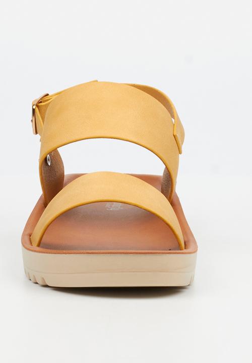 Butterfly Classics - Josey 1 slingback sandal - mustard