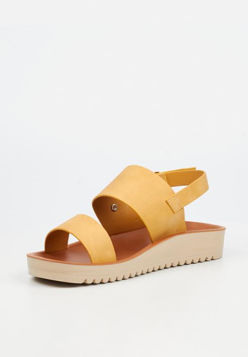 Butterfly Classics - Josey 1 slingback sandal - mustard