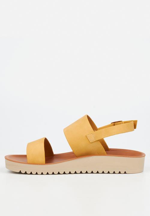 Butterfly Classics - Josey 1 slingback sandal - mustard