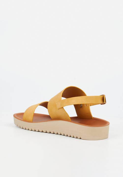 Butterfly Classics - Josey 1 slingback sandal - mustard