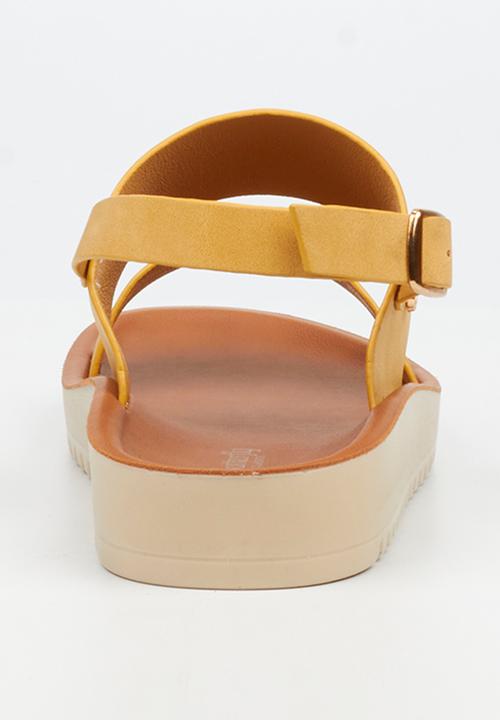 Butterfly Classics - Josey 1 slingback sandal - mustard