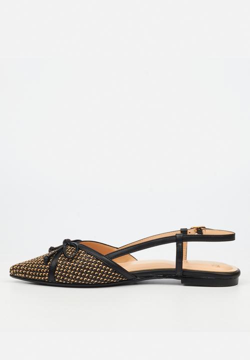 Butterfly Feet - Lyell 1 slingback - black
