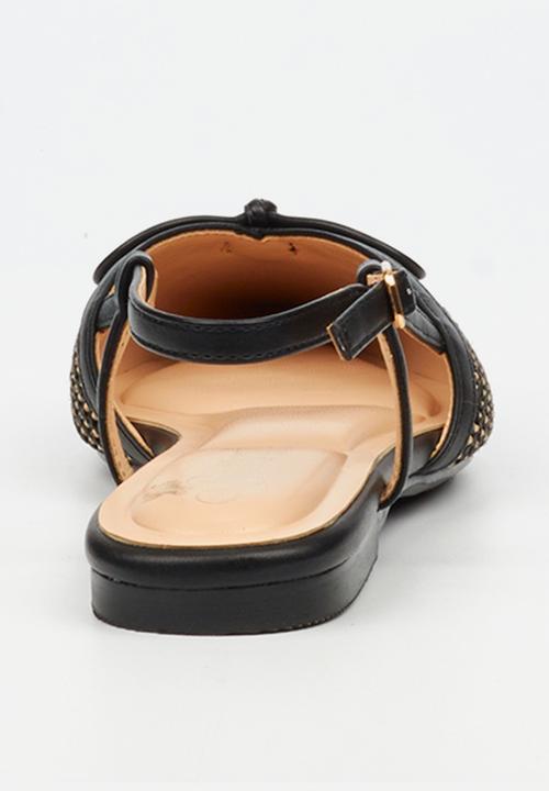 Butterfly Feet - Lyell 1 slingback - black