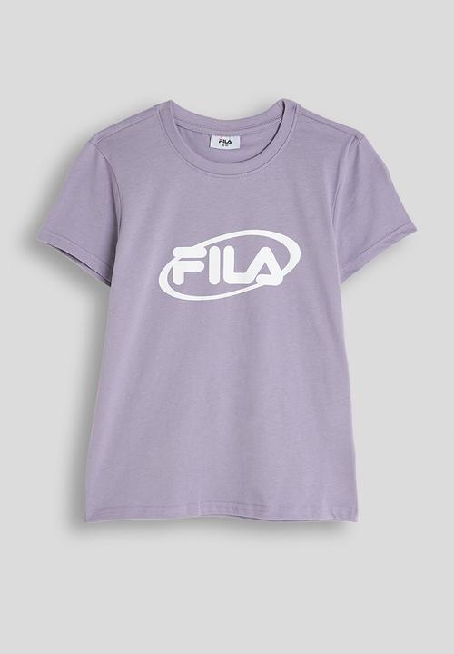 FILA - Revel T-shirt - Sweet Lavender/White